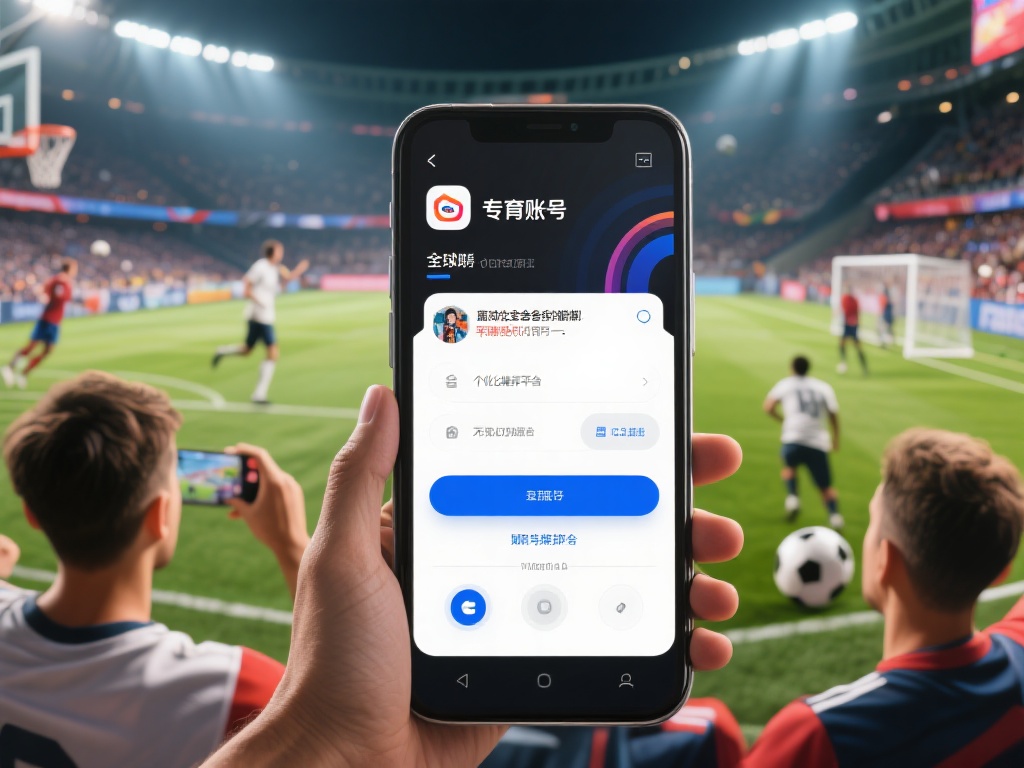 拥有一个专属的体育账号，意味着你能随时随地参与到全