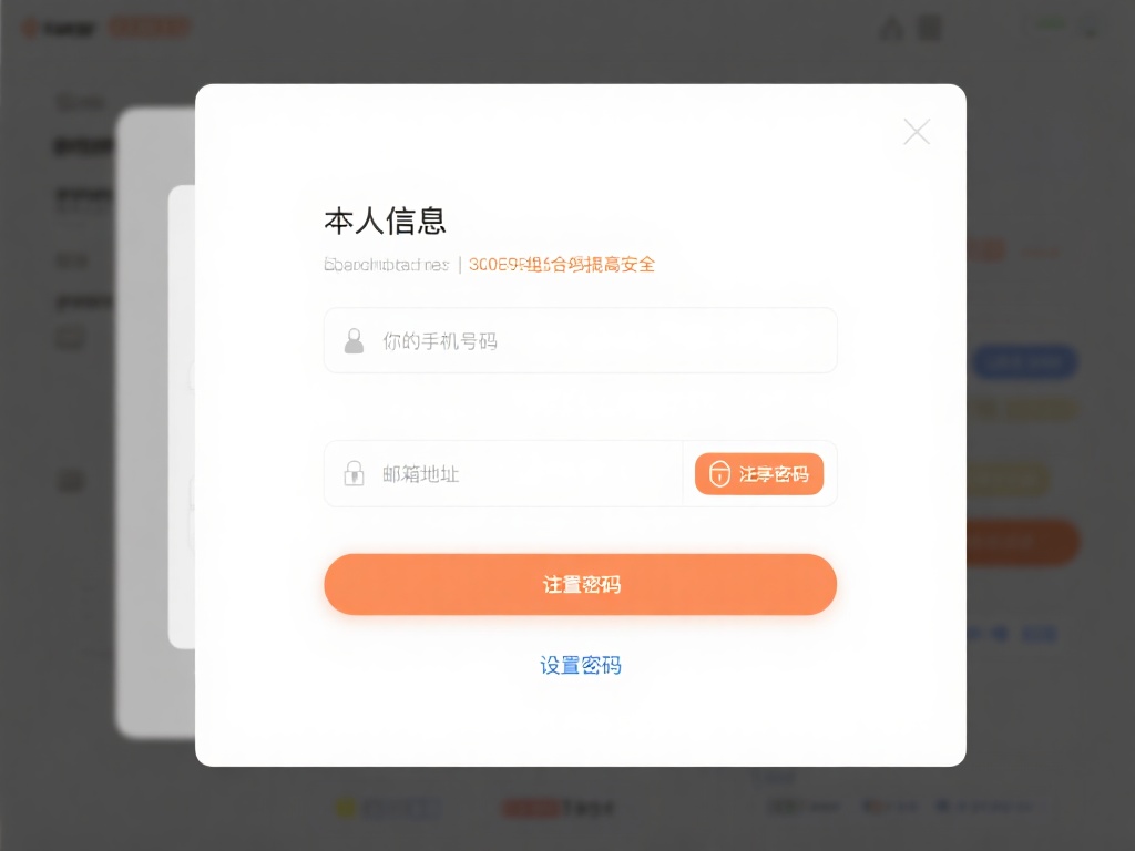 填写个人信息：按照提示输入你的手机号码、邮箱地址以