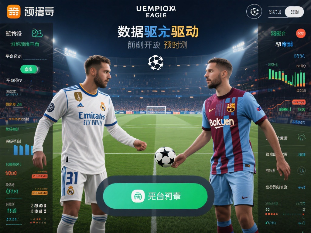 以最近的一场欧冠联赛为例，平台提前开放了预测通道，